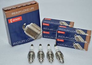 DENSO SK20R11 Long-Life Iridium Spark Plugs #3297 Made in Japan pack of 4