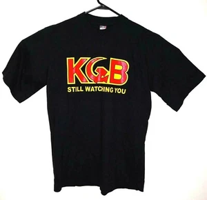 Still Watching You Funny Print T shirt Size M Chest: 40" or 101.5 cm Black - Picture 1 of 5