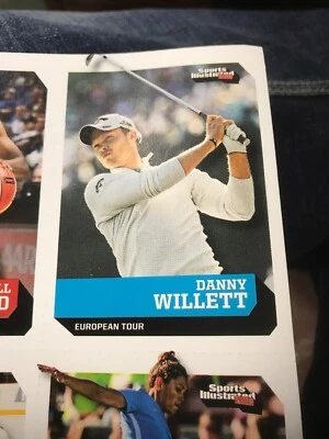 Lot Of 5 From June 2016 Sports Illustrated Si Kids Danny Willett Pga Golf - Image 1 of 2