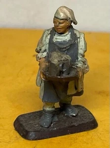 VINTAGE MITHRIL METALL FIGUR LOTR SELTEN BREE INNKEEPER BEMALT M55 32MM 1988 - Bild 1 von 3