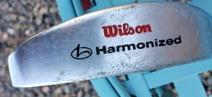 34 IN WILSON HARMONIZED 743 BLADE W FLANGE W WHITE INSERT PUTTER VERY NICE p2 - Picture 1 of 4