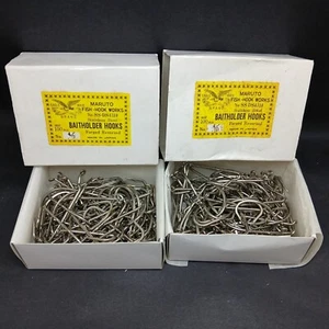2Pks (200pcs) Maruto Size #4/0 Stainless Steel Baitholder Hook MS SS-DS4310 - Picture 1 of 11