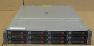 HP MSA60 Modular Smart Array 12 x 1TB 3.5" HDD + 1x I/O Module 2x PSU 418408-B21 - Picture 1 of 3