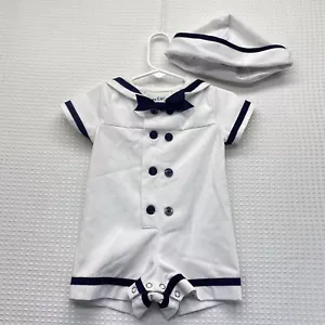 Rare Editions baby sailor costume Size 6 Months - Picture 1 of 5