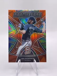 2021 Spectra Rookie Aura Orange Neon Ian Anderson RC /20 #RA-11 - Picture 1 of 11