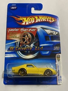 ⭐️⭐️Yellow Van / Sports Car / Hot Wheels Mattel Wheels 69 Covertte ZL-1 007#H5 - Picture 1 of 5