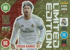 2021 Panini Adrenalyn XL FIFA 365 Limited Edition Sergio Ramos