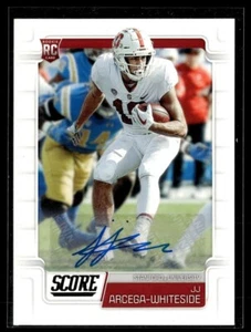 2019 SCORE ROOKIE AUTO JJ ARCEGA-WHITESIDE STANFORD - Picture 1 of 1