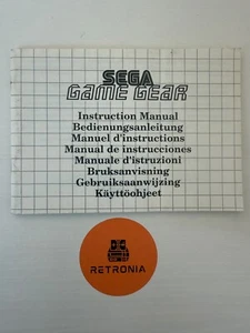 Sega Game Gear Console Instruction Manual - Picture 1 of 3