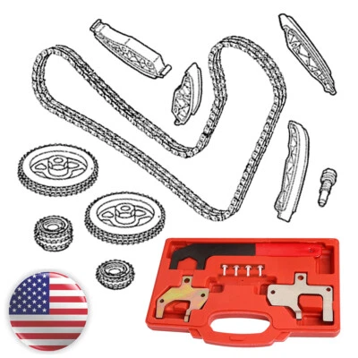 Kit de cadena de distribución de herramientas de árbol de levas para Chrysler Crossfire SRT-6 convertible V6 3,2 L Foto 1 de 4