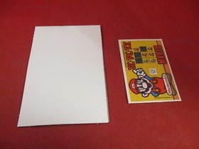 Tic Tac Toe Mario Super Mario Bros. Nintendo NES Vending Machine Promo Sticker