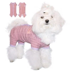 Dog Pajamas Dog Jumpsuit Dog Recovery Suit After Surgery for Small Medium Dog... - Picture 1 of 7