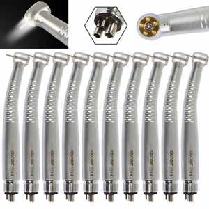 1-10 Dental 5 Light LED E-Generator Shadowless High Speed Handpiece Turbine 2/4H - Picture 1 of 24