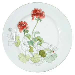 Block Geranium Dinner Plate 34768 - Picture 1 of 1