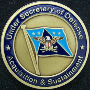 Moneda Desafío Adquisición y Sostenimiento Subsecretario de Defensa V2 - Imagen 1 de 2