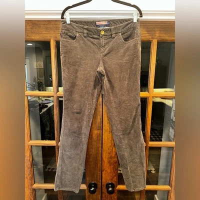 Pantalones de pana marrón de pierna recta talla 6 Vineyard Vines usados en excelente estado Foto 1 de 4
