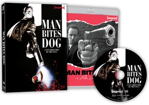 Man Bites Dog (C'est Arrive Pres De Chez Vous) Blu-Ray Imprint Limited Ed W/Slip - Imagen 1 de 2