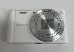 Sony Cyber-shot DSC-WX350 Digital Camera White - Picture 1 of 2