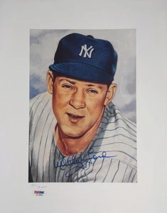 Whitey Ford Signed Auto 1953 Topps Baseball Card Photo Lithograph Litho PSA! - Picture 1 of 1