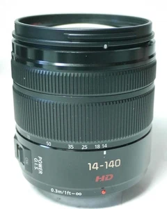 Panasonic HD G Vario 3.5-5.6 14-140mm O.I.S. MTF Objektiv  An-Verkauf ff-shop24 - Bild 1 von 6