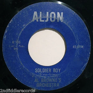 AL BROWNE'S ORCHESTRA-Oh My Goodness-Very Rare Funk Instrumental 45-ALJON #135 - Picture 1 of 2