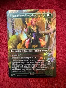 [Borderless, Foil] Springheart Nantuko (MH3) (MTG) [!Near Mint!] [!Packfrisch!] - Bild 1 von 2