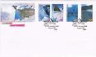 Australian Antarctic Territory 1996 FDC 106-109 - Extreme Land Forms