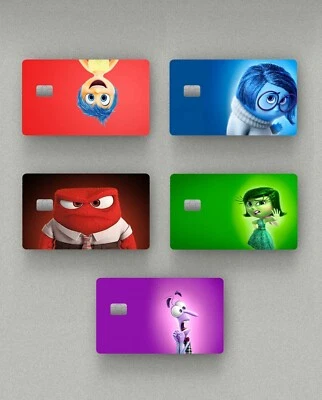 Inside Out Credit Card Skin / Credit Card Sticker / Debit Credit Card Cover - Image 1 of 3