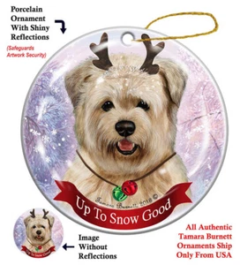 Up to Snow Good Ornament - White Glen of Imaal Terrier - Bild 1 von 1