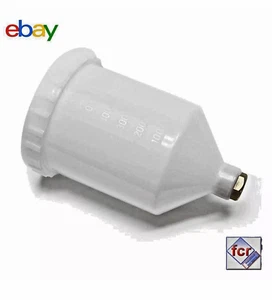 ASTURO SERBATOIO IN NYLON 600cc PER AEROGRAFO H-827 ATTACCO FEMMINA 16X1.5 mm - Foto 1 di 1