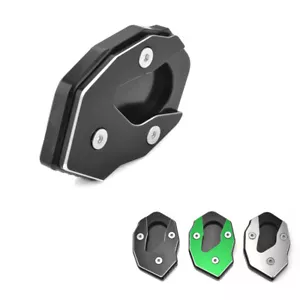 CNC Kickstand Side Stand Enlarge Extension Pad For Kawasaki Versys 300/X300/X250 - Imagen 1 de 26