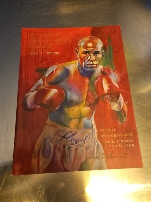 Floyd Mayweather COVER 83rd Annual BWAA BOXING WRITER Awards Dinner 2008 PROGRAM - Image 1 of 4