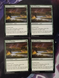 4x Regalo del Paraíso Amonkhet Magia Común Magic The Gathering WOTC M5384 - Imagen 1 de 5