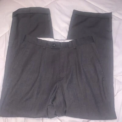 Pantalones de vestir grises Nautica para niños talla 12 regular ¡EXCELENTE! Foto 1 de 4
