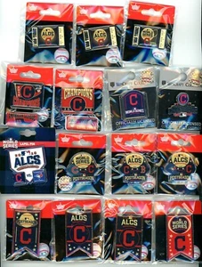 Cleveland Indians 2016 World Series & Playoff Pin Choice Postseason pins Tribe - Picture 1 of 16