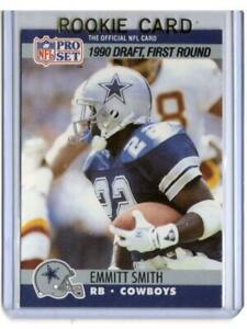 EMMITT SMITH 1990 PRO SET MINT RC ROOKIE CARD DALLAS COWBOYS 