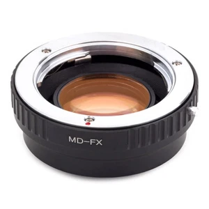 Lens Adapter Focal Reducer Speedbooster for Minolta MD Lens to Fuji X Camera - Picture 1 of 4