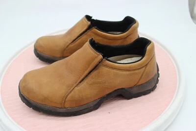 Roper Performance Light Brown Slip On Leather Shoes Size 8 M Men’s - Image 1 of 4