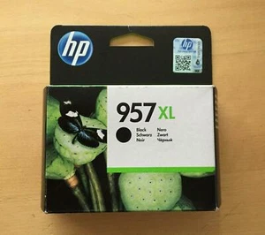 Genuine HP 957 XL Ink - L0R40AE BLACK / PRO 7720 7730 7740 (INC VAT) BOXED - Picture 1 of 1
