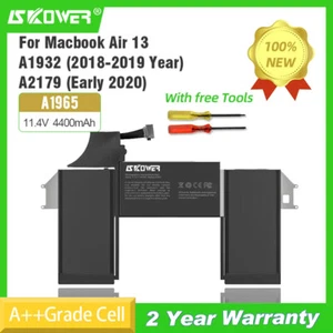 SKOWER A1965 Laptop Battery For Apple Macbook Air 13 inch A1932 2018-19 A2179 - Picture 1 of 5