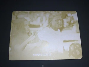 Sons Of Anarchy Authentic Rare Printing Plate Card. “No More Secrets” - Picture 1 of 11