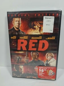 RED (DVD, 2010) NEW, SEALED, Helen Mirren, Morgan Freeman, Bruce Willis - Picture 1 of 2