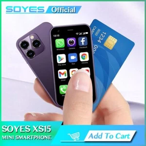 SOYES XS15 Mini SmartPhone Android 8.1 3.0 Inch Display 3G Mobile Phone Wifi GPS - Imagen 1 de 27