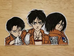 Parche de anime Attack on Titan bordado para coser en hierro 2,75"x4,5" aprox 0315 - Imagen 1 de 4
