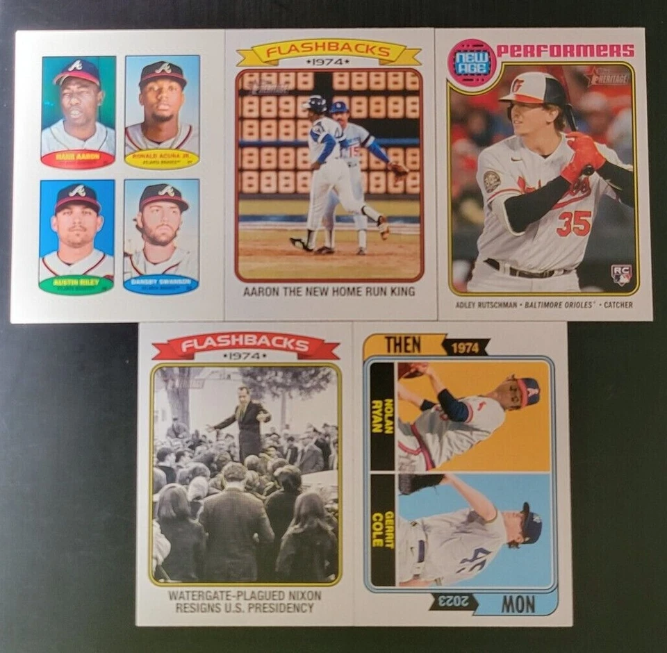 2023 Topps Heritage High Number INSERTS with Rookies You Pick the Card - Image 1 of 1