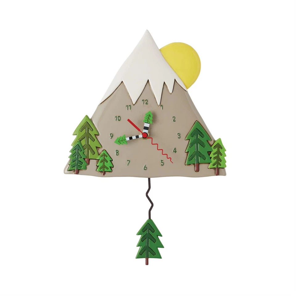 Allen Designs 6016856 Peak Time Pendulum Wall Clock 9" - Image 1 of 1