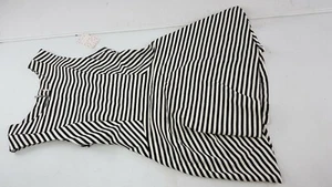Free People Womens Cha Cha Drop Waist Fit and Flare Black Striped Skater Dress L - Picture 1 of 4