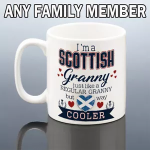 TAZA DE ABUELA ESCOCESA Regalo de cumpleaños Abuelo escocés Día del Padre Abuela Granda - Imagen 1 de 5
