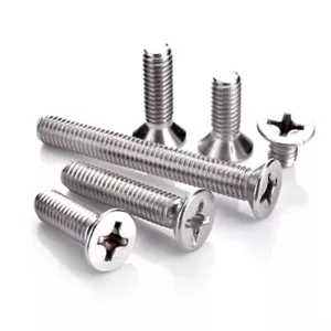 M2 M3 M4 M5 M6 M8 PHILLIPS MACHINE SCREWS COUNTERSUNK FLAT HEAD BOLTS STAINLESS - Picture 1 of 114