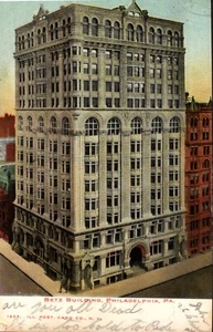 Antique Postcard Philadelphia PA Betz Building Undivided Posted 1905 - Picture 1 of 2